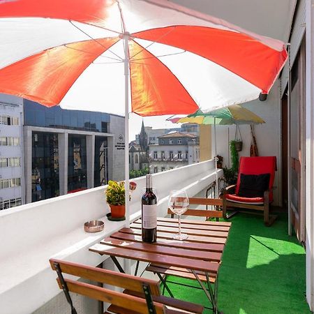 Apartamento Sunny Oporto, Trindade Balcony Exterior foto